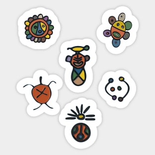 Taino Symbols Sticker